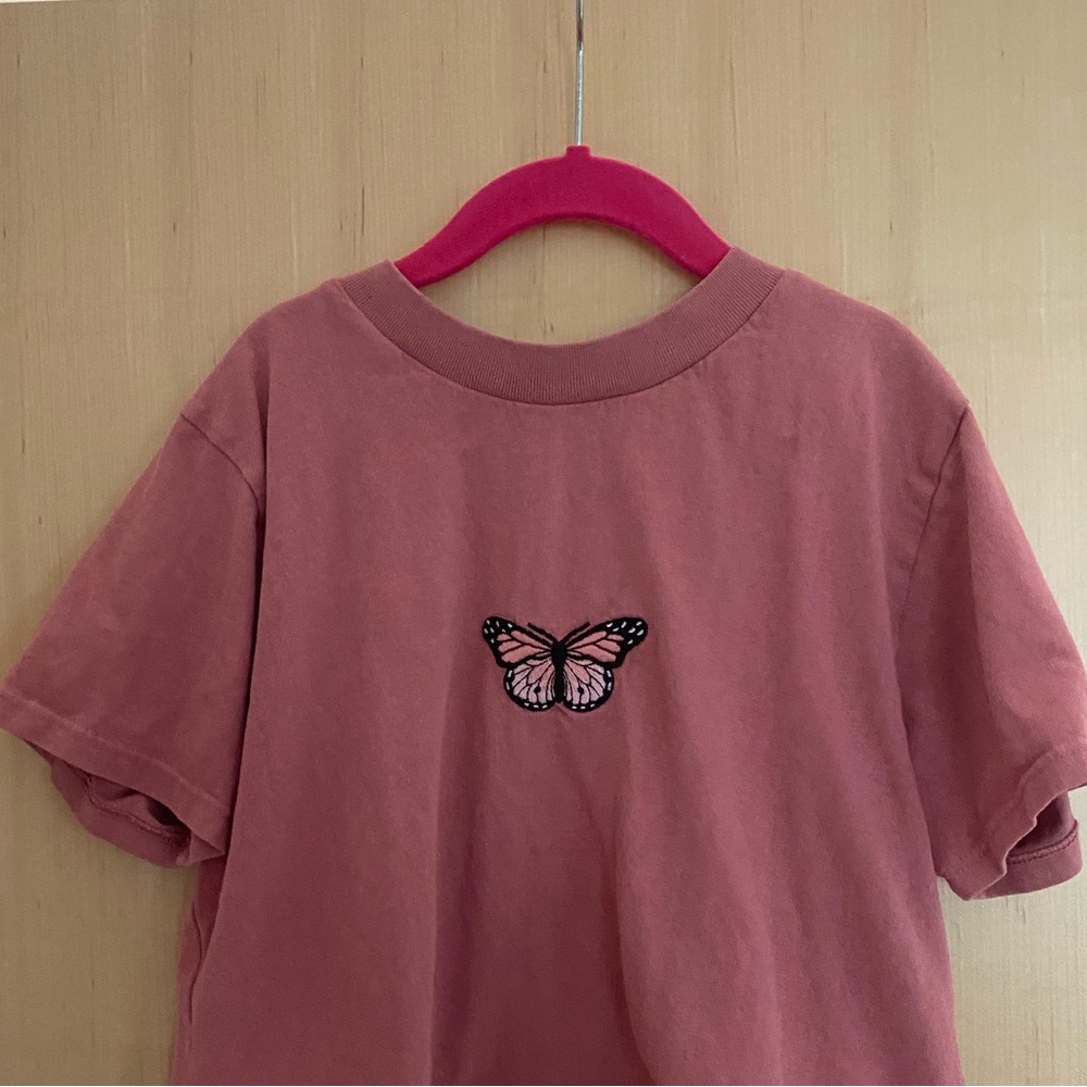 Brandy Melville Butterfly Top